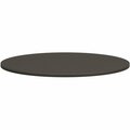 The Hon Co Top, Round, f/Mod Conference Table, 48inDia, Slate Teak HONTBL48RNDLS1